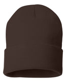 Solid 12" Cuffed Beanie | Sportsman SP12 | Embroidery (2.25" X 4")