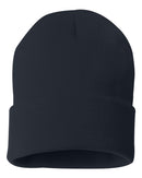 Solid 12" Cuffed Beanie | Sportsman SP12 | Embroidery (2.25" X 4")