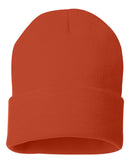 Solid 12" Cuffed Beanie | Sportsman SP12 | Embroidery (2.25" X 4")