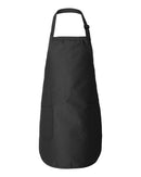 Mid Length Aprons | Q-Tees Q4350 | Small Embroidery (4" X 4")