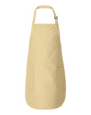 Mid Length Aprons | Q-Tees Q4350 | Small Embroidery (4" X 4")