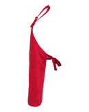 Mid Length Aprons | Q-Tees Q4350 | Small Embroidery (4" X 4")