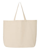 Large Tote Bags 25-Litres | Q-Tees Q600 | Medium Embroidery (7" X 7")