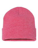 Solid 12" Cuffed Beanie | Sportsman SP12 | Embroidery (2.25" X 4")