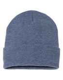 Solid 12" Cuffed Beanie | Sportsman SP12 | Embroidery (2.25" X 4")