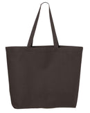Large Tote Bags 25-Litres | Q-Tees Q600 | Medium Embroidery (7" X 7")