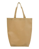 Tote Bags Polypropylene 10 Oz | Q-Tees Q1251 | Medium Embroidery (7" X 7")
