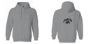 Poly-Cotton Hoodies | Gildan 18500 | Medium Embroidery (7" X 7")
