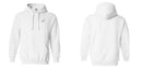 Poly-Cotton Hoodies | Gildan 18500 | Large Embroidery (11" X 7")