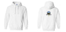 Poly-Cotton Hoodies | Gildan 18500 | Large Embroidery (11" X 7")