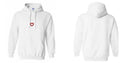 Poly-Cotton Hoodies | Gildan 18500 | Medium Embroidery (7" X 7")