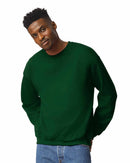 Poly-Cotton Sweatshirts | Gildan 18000 | Large Embroidery (11" X 7")