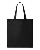 Economical Tote Bag | Q-Tees QTB | Small Embroidery (4" X 4")