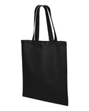 Economical Tote Bag | Q-Tees QTB | Small Embroidery (4" X 4")