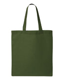 Economical Tote Bag | Q-Tees QTB | Small Embroidery (4" X 4")