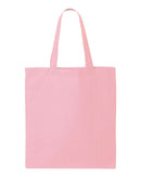 Economical Tote Bag | Q-Tees QTB | Small Embroidery (4" X 4")