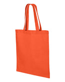 Economical Tote Bag | Q-Tees QTB | Small Embroidery (4" X 4")
