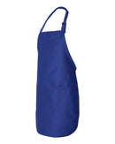 Mid Length Aprons | Q-Tees Q4350 | Small Embroidery (4" X 4")